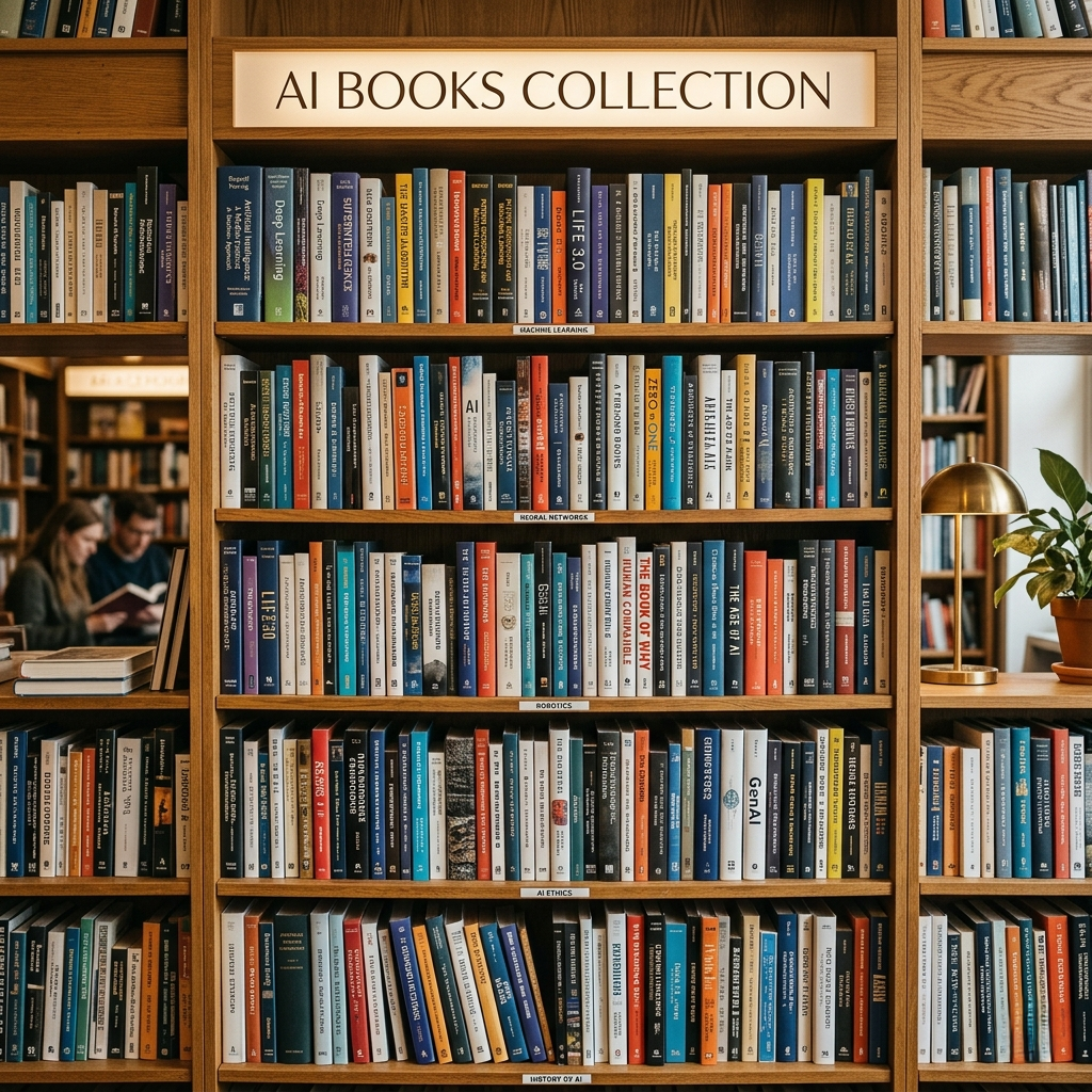 Essential AI Books for Beginners & Professionals