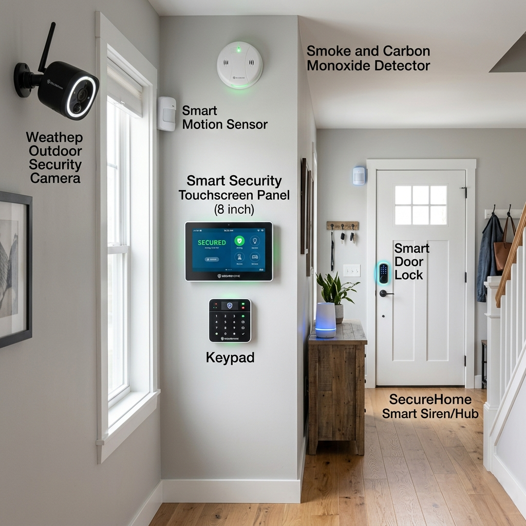Ring Alarm 14-Piece Kit (newest model), Wireless smart home