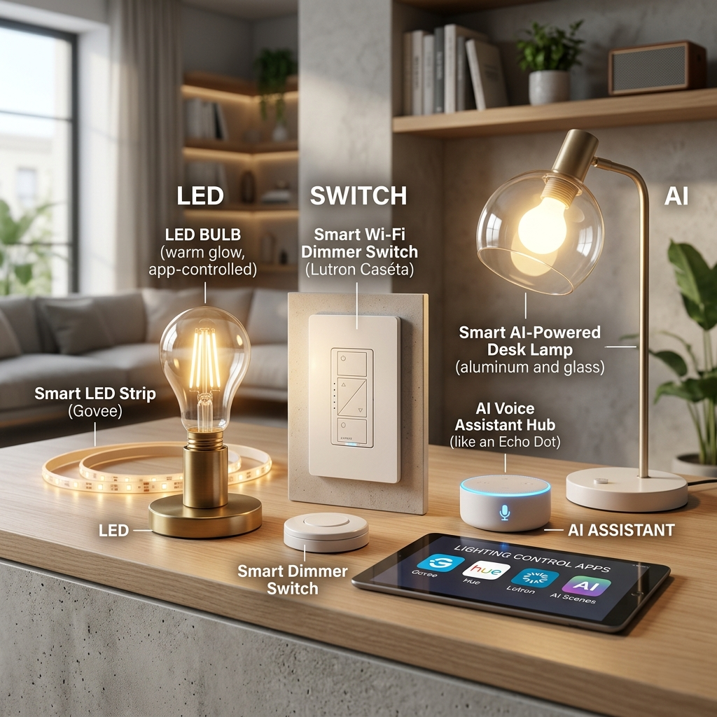 Bestseller – Smart Light Bulb – LED, Switch, AI

