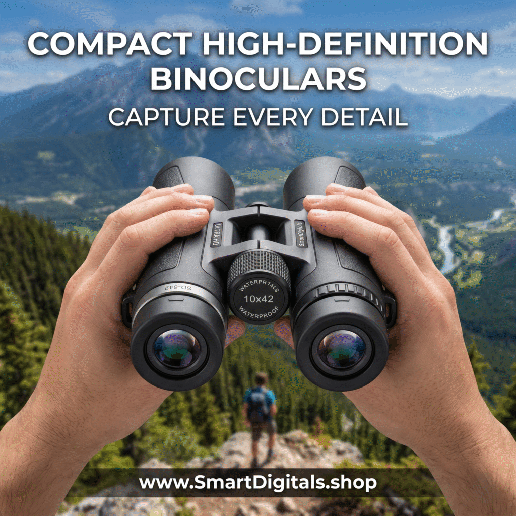 Compact High-Definition Binoculars  www.SmartDigitals.shop