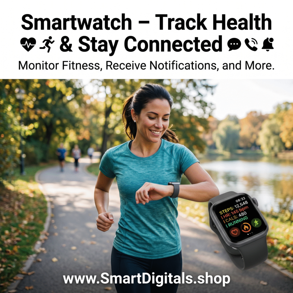 Smartwatch – Track Health & Stay Connected from SmartDigitals