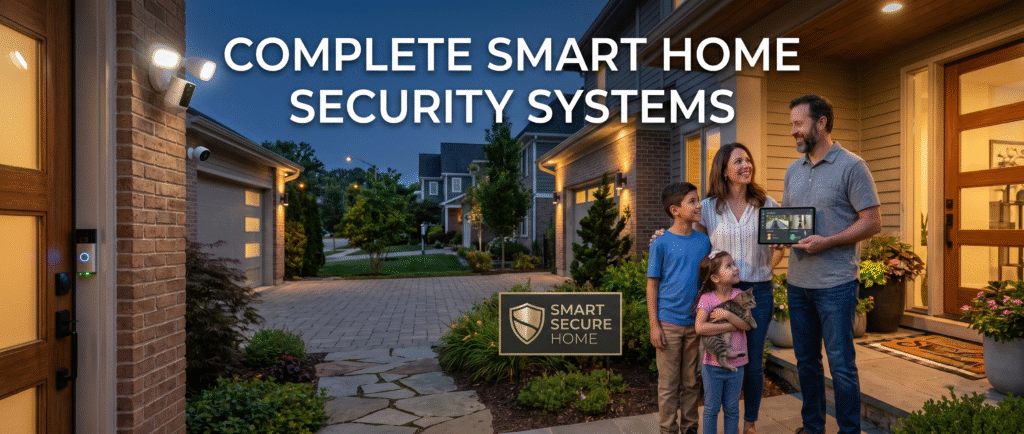 Complete Smart Home Security Systems from SmartDigitals.shop