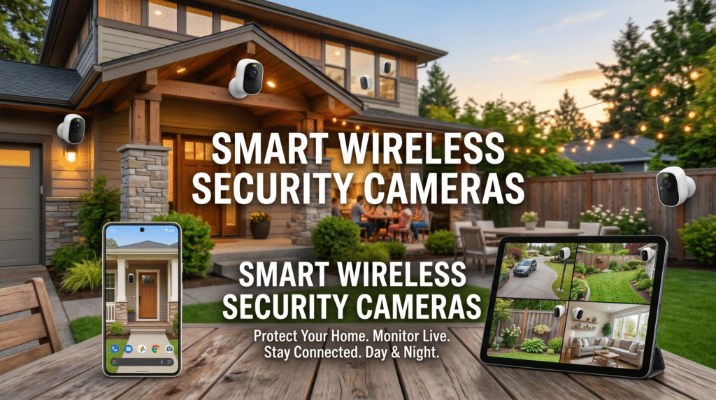 Smart Wireless Security Cameras from SmartDigitals