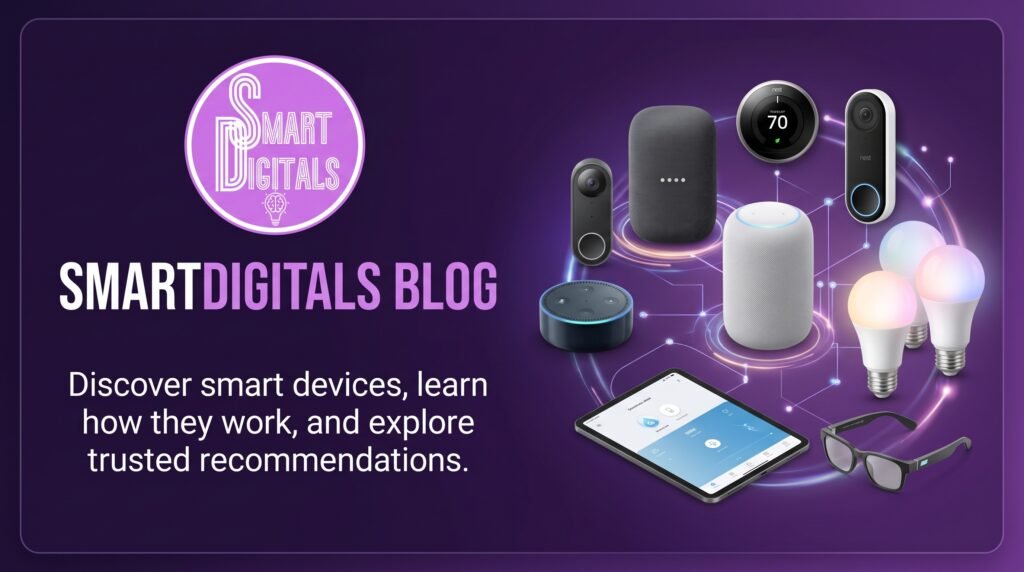 SmartDigitals Blogging page - Discover smart devices, learn how they work, and explore trusted recommendations.